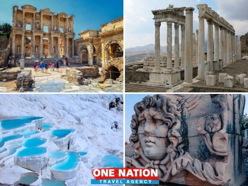 4 Days Ephesus, Pergamon, Pamukkale, Priene, Miletus & Didyma Tour