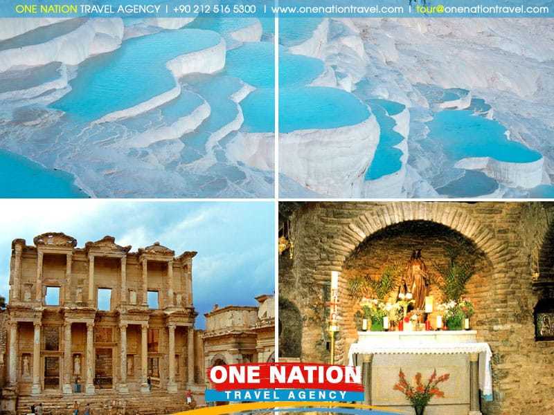 2-Day Ephesus and Pamukkale Tour from Istanbul by Plane