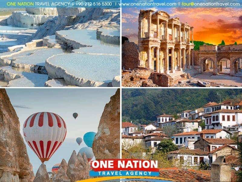 4-Day Cappadocia, Pamukkale and Ephesus Tour (Starts in Istanbul and Ends in Izmir)
