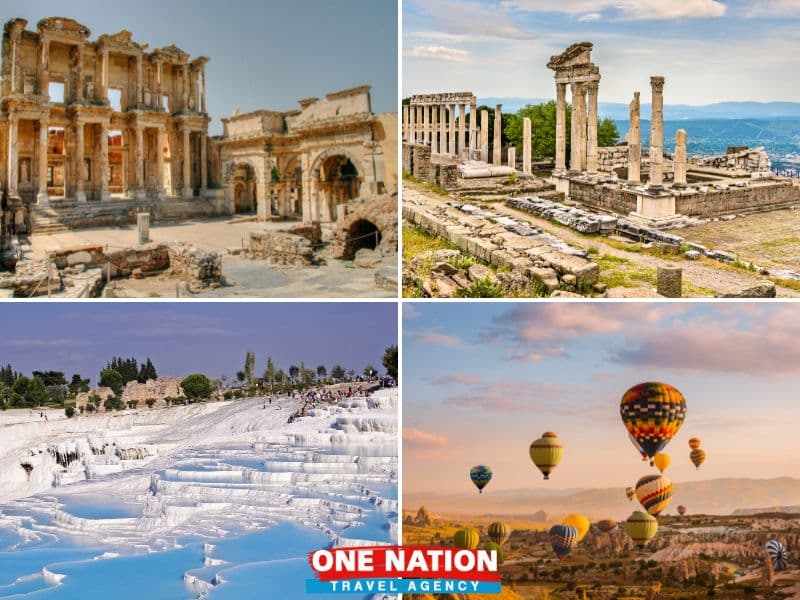 6-Day Ephesus, Pergamon, Pamukkale and Cappadocia Tour