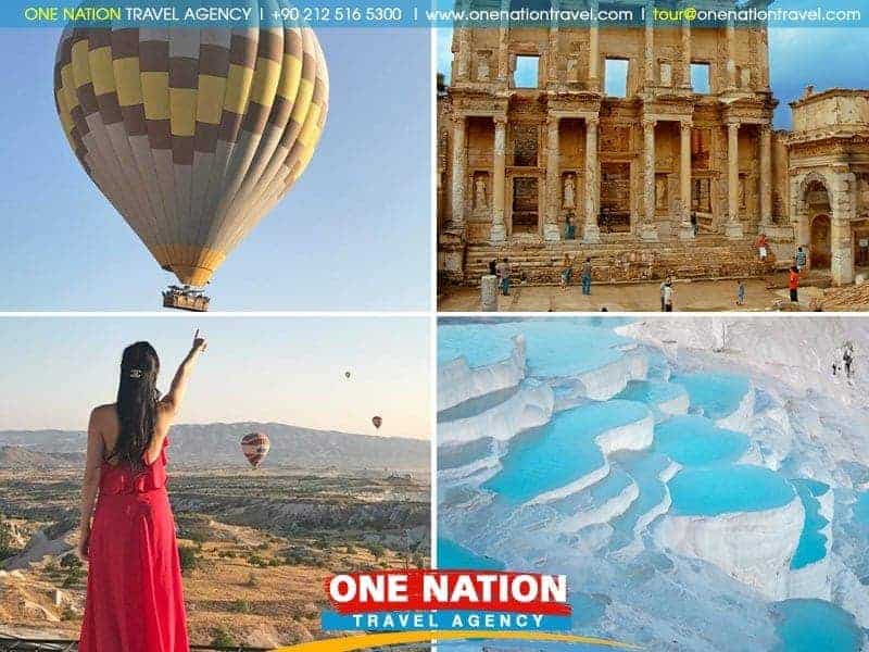 6 Days Cappadocia, Pamukkale and Ephesus Tour from Istanbul by Overnight Local Bus