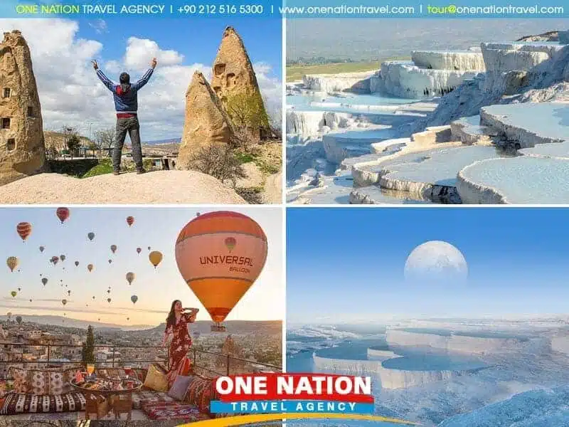 3-Day Cappadocia & Pamukkale Tour from Istanbul with Flights