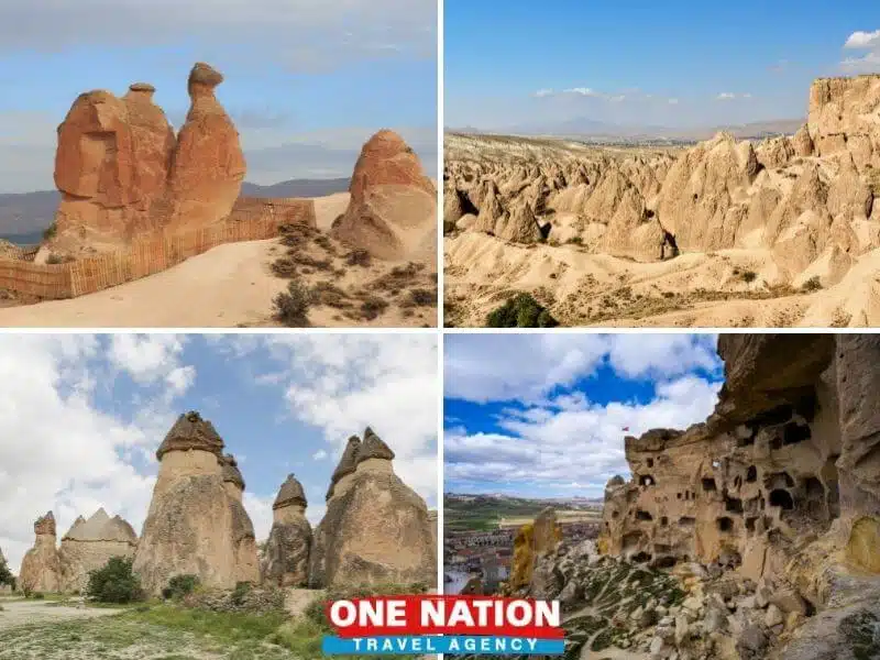 Full Day Cappadocia North Tour: Devrent Valley, Pasabag, Avanos, Zelve & Uçhisar