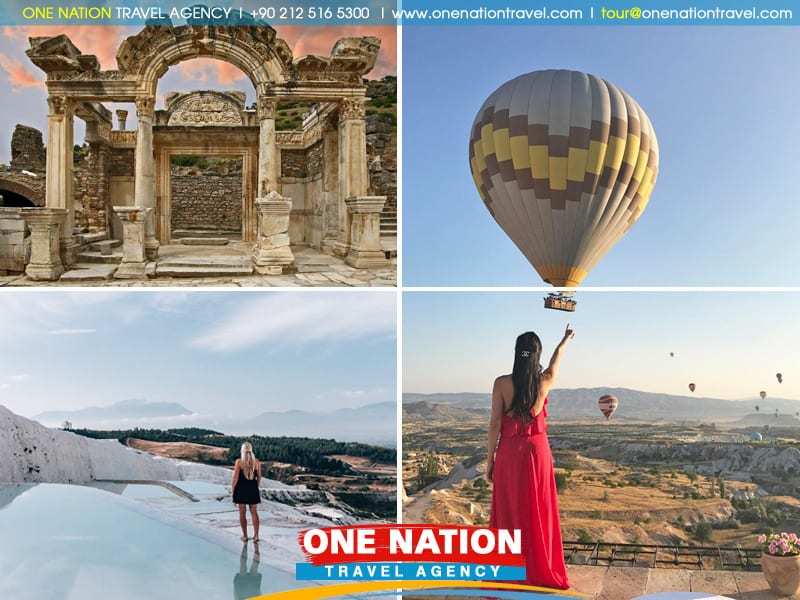6-Day Ephesus, Pergamon, Pamukkale, Priene, Miletus, Didyma and Cappadocia Tour