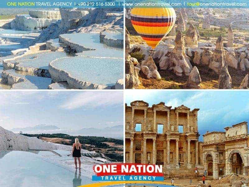 5-Day Cappadocia, Pamukkale, Pergamon and Ephesus Tour