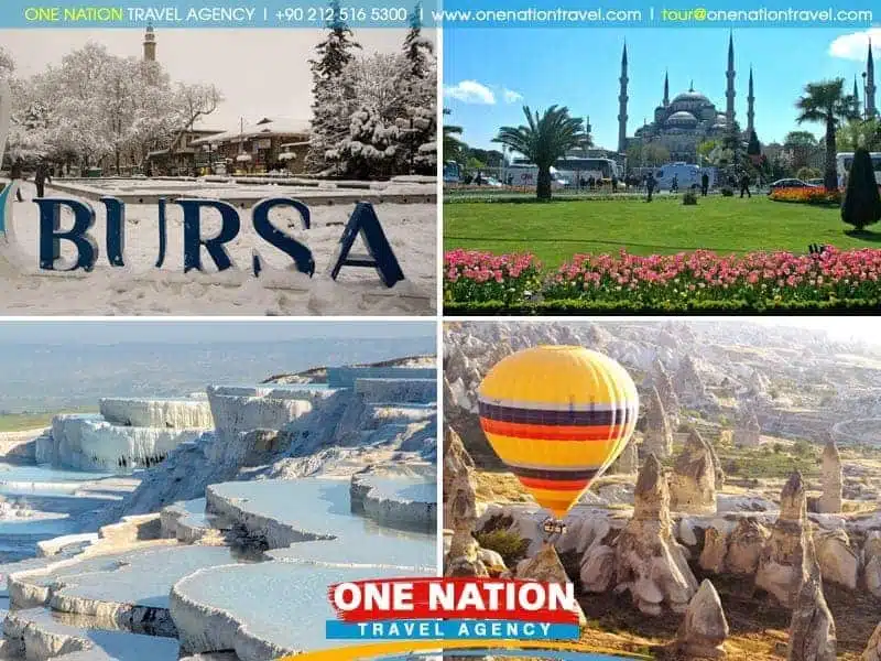 8 Days Istanbul, Bursa, Cappadocia & Pamukkale Tour