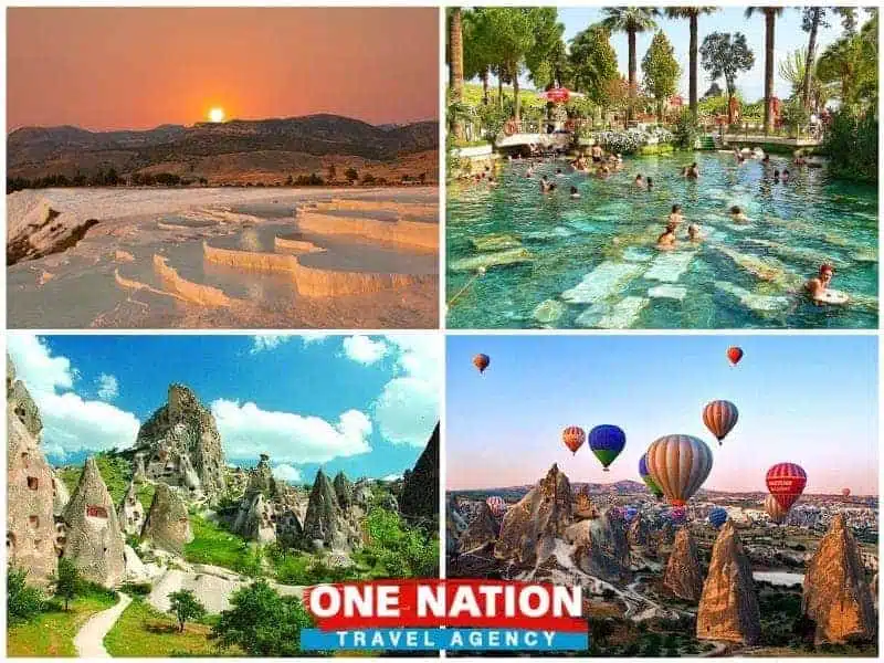 4 Days Pamukkale and Cappadocia Tour from Istanbul by Plane & Bus