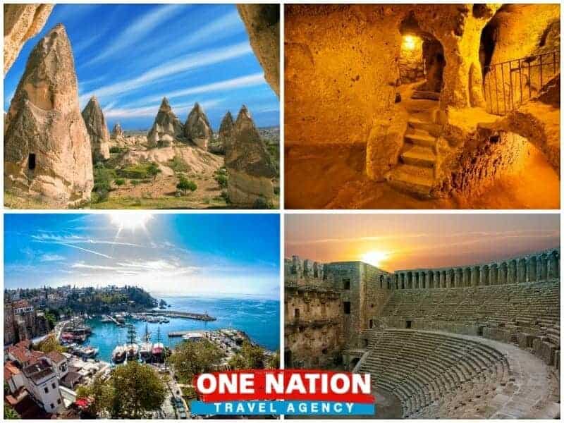 5-Day Cappadocia and Antalya Tour from Istanbul
