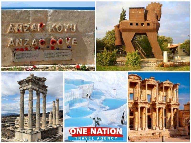 4-Day Gallipoli, Troy, Pergamon, Pamukkale and Ephesus Tour
