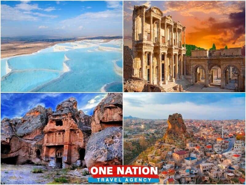5-Day Pamukkale, Ephesus and Cappadocia Tour starting from Istanbul Airport