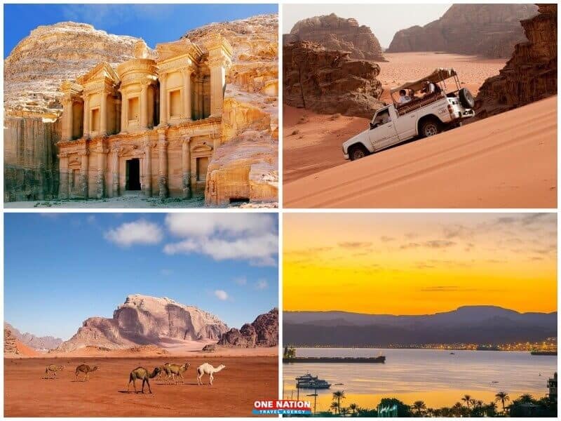4-Day Petra, Wadi Rum and Aqaba Tour from Amman