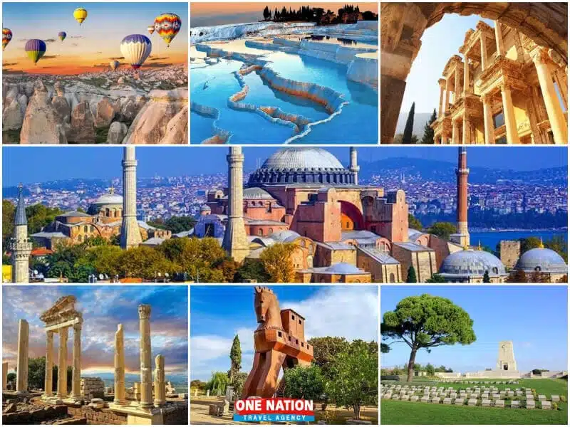 9-Day Wonders of Turkey Tour: Istanbul, Cappadocia, Pamukkale, Ephesus, Pergamon, Gallipoli & Troy