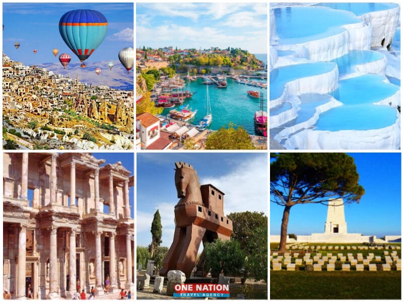 7-Day Cappadocia, Antalya, Pamukkale, Ephesus, Gallipoli & Troy Tour