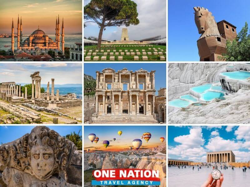 15-Day Grand Turkey Tour: Istanbul, Gallipoli, Troy, Pergamon, Ephesus, Pamukkale, Antalya, Cappadocia & Ankara