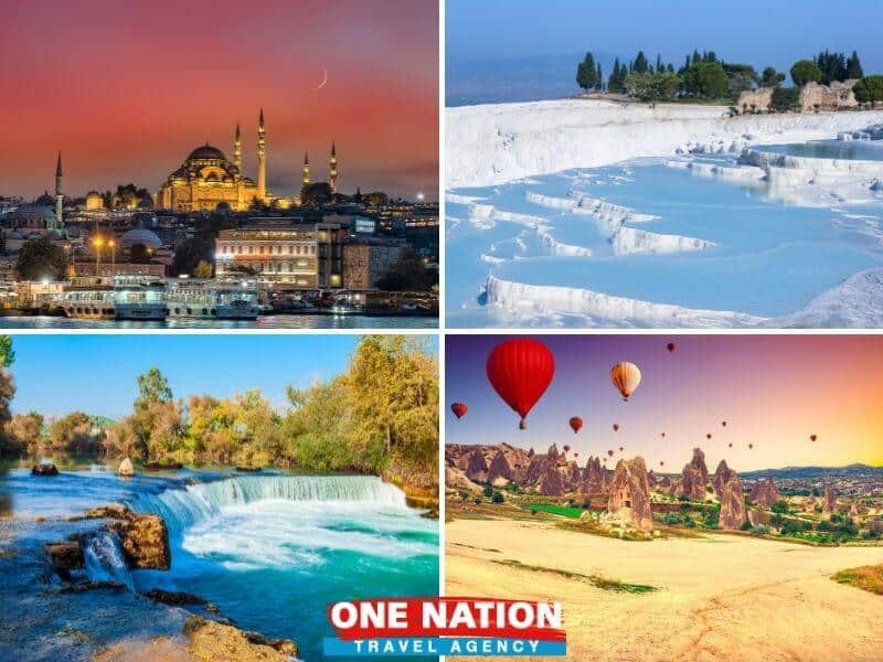 8-Day Istanbul, Pamukkale, Antalya and Cappadocia Tour