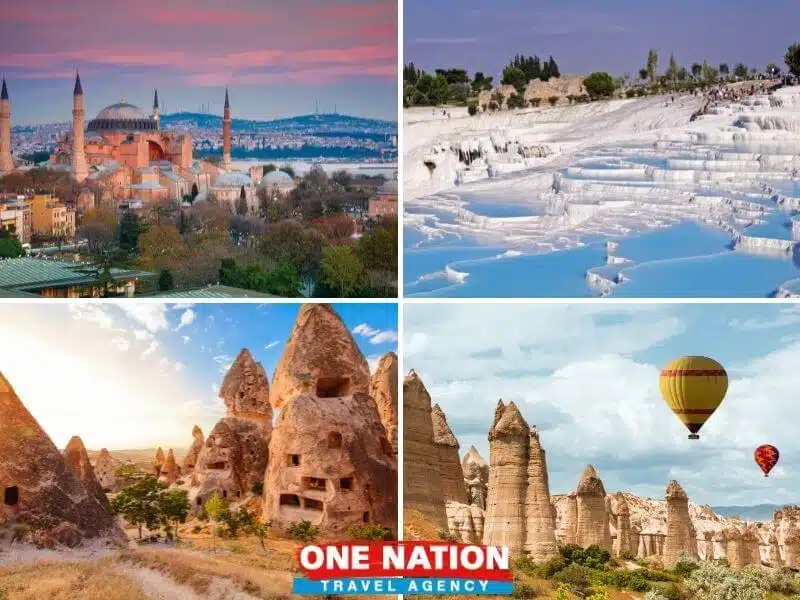 7-Day Istanbul, Pamukkale & Cappadocia Tour