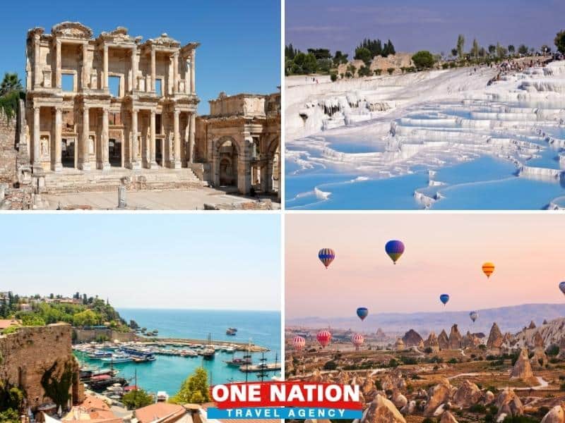 8-Day Ephesus, Pamukkale, Antalya and Cappadocia Tour