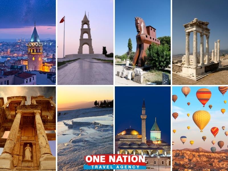 10-Day Istanbul, Gallipoli, Troy, Pergamon, Ephesus, Pamukkale, Konya & Cappadocia Tour