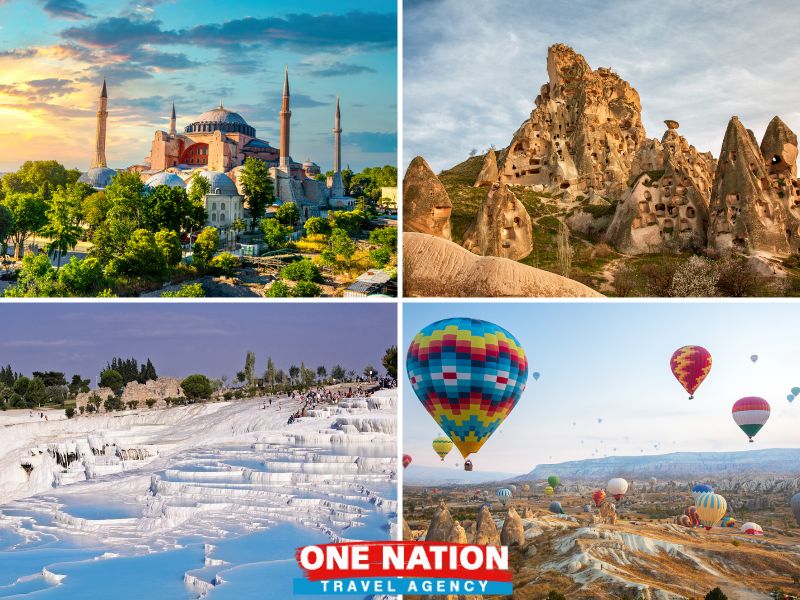 6-Day Istanbul, Cappadocia and Pamukkale Tour with Flights