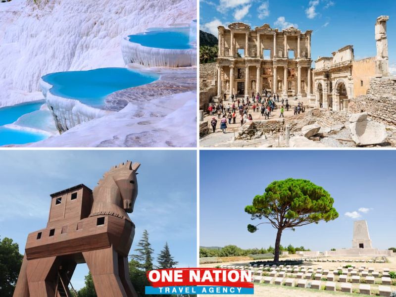 3-Day Pamukkale, Ephesus, Troy, and Gallipoli Tour from Istanbul