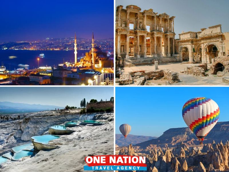 7-Day Istanbul, Ephesus, Pamukkale and Cappadocia Tour by Plane & Bus