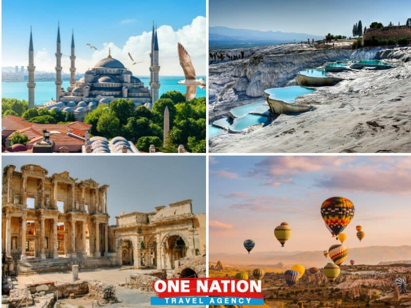 9-Day Istanbul, Pamukkale, Ephesus & Cappadocia Tour with Flights