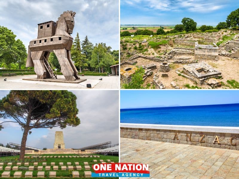1-Day & 1-Night Troy and Gallipoli Tour from Kuşadası/Izmir