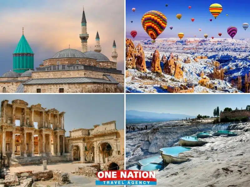 5-Day Konya, Cappadocia, Ephesus and Pamukkale Tour