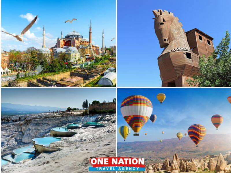 13-Day Highlights of Turkey Tour: Istanbul, Gallipoli, Troy, Pergamon, Ephesus, Pamukkale, Antalya, Cappadocia & Ankara