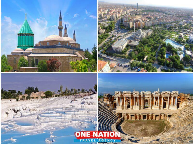 3-Day Konya and Pamukkale Tour from Istanbul