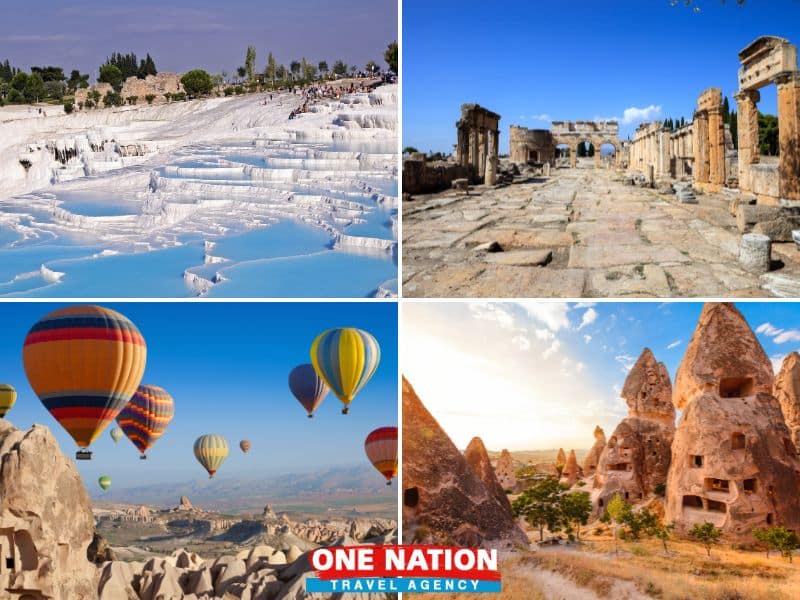 5-Day Pamukkale and Cappadocia and Tour from Istanbul by Plane