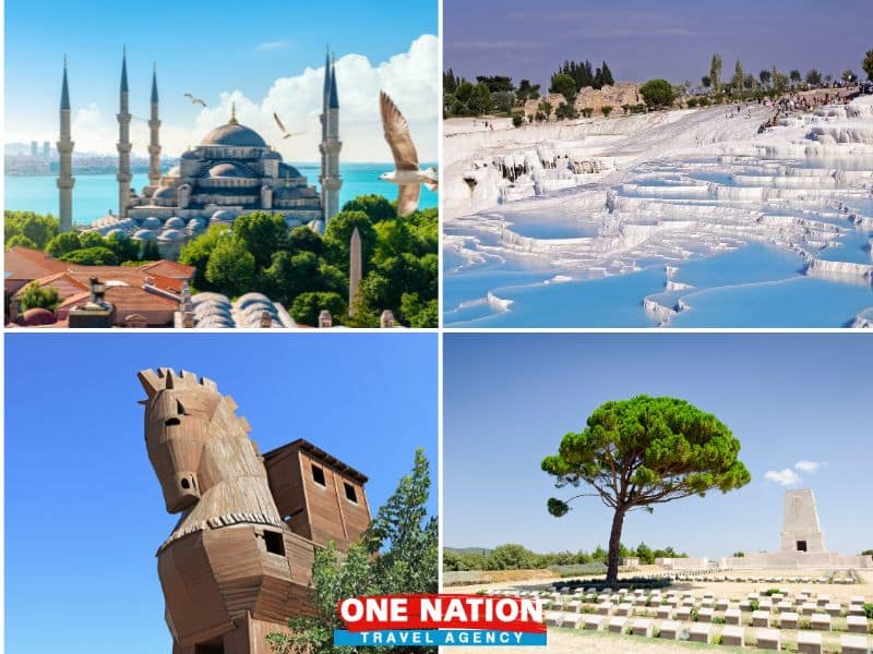 6-Day Istanbul, Pamukkale, Ephesus, Gallipoli and Troy Tour