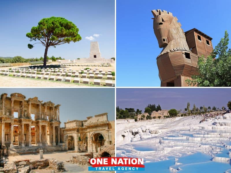 8-Day Gallipoli, Troy, Pergamon, Ephesus, Pamukkale, Antalya & Cappadocia Tour