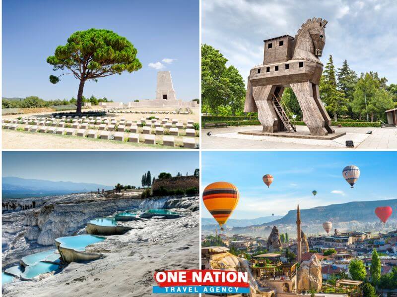 7-Day Gallipoli, Troy, Pergamon, Pamukkale, Ephesus and Cappadocia Tour
