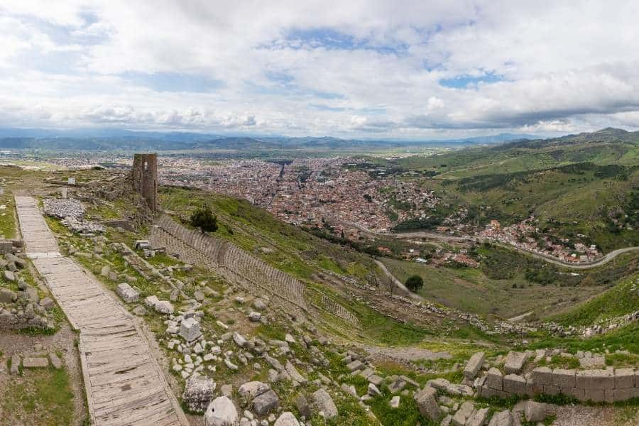 The Temple of Athena, Pergamon