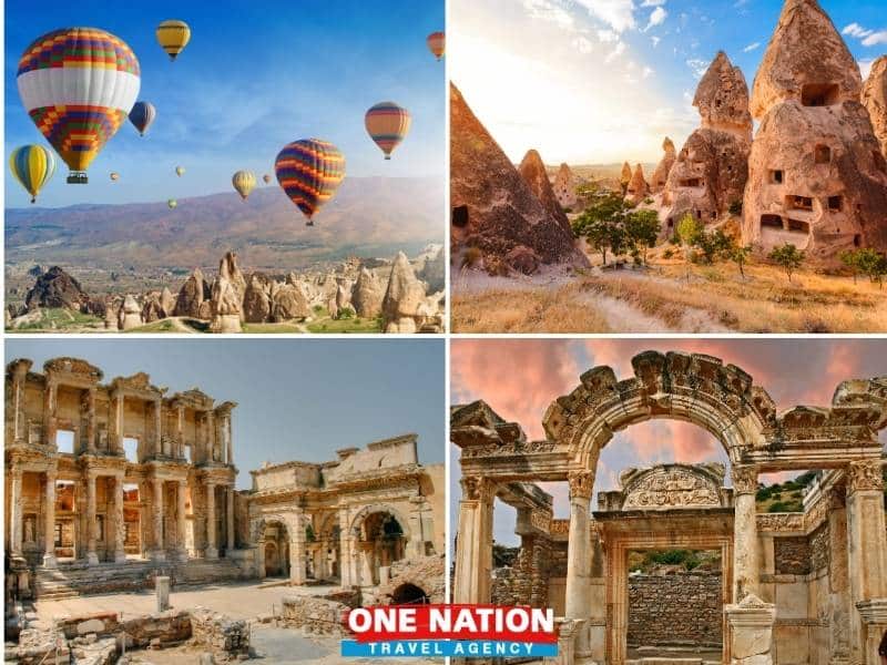 4-Day Cappadocia and Ephesus Tour from Istanbul with Flights